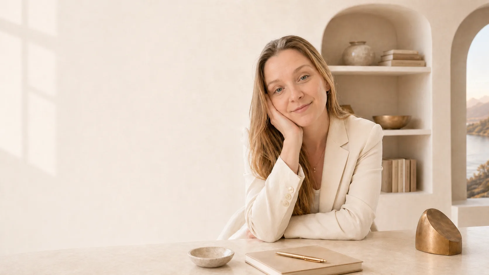 Portrait of Liz Dykes, founder of SweetBOS